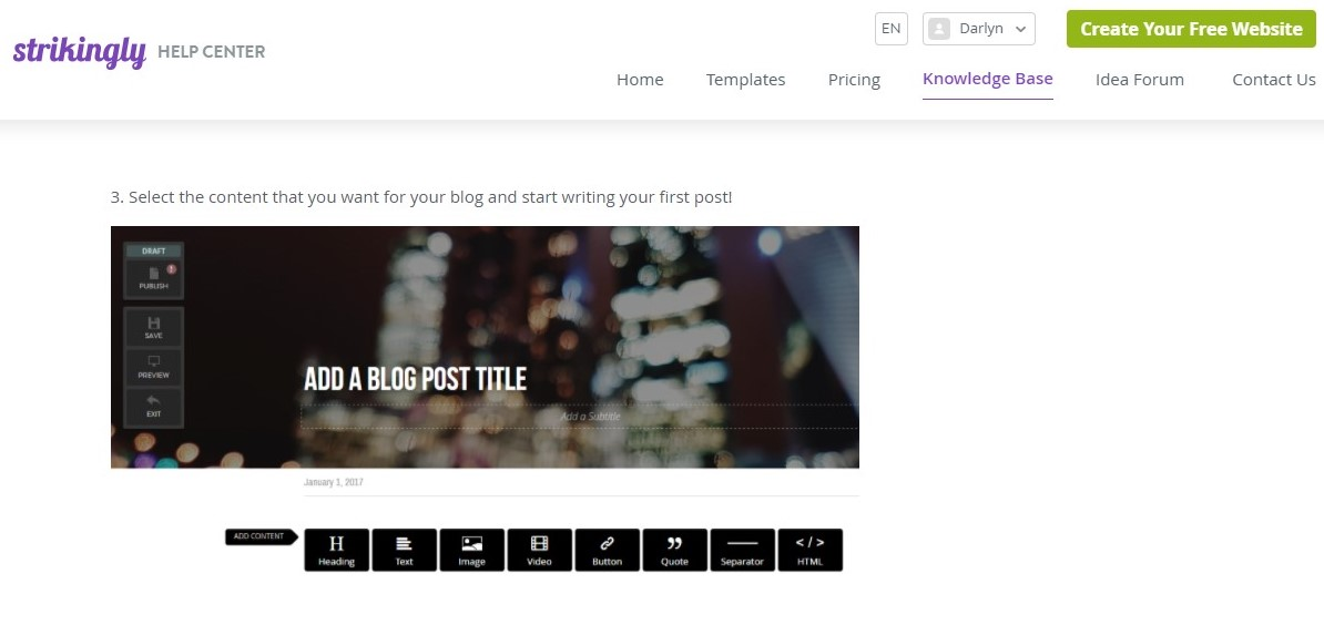 Finish Blog Content Finish Blog Content